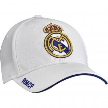 Gorra Real Madrid C.F. Blanca y Azul.
