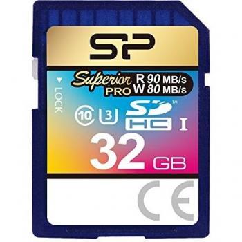 Silicon Power SP032GBSDHCU3V10 - Tarjeta de Memoria SDHC