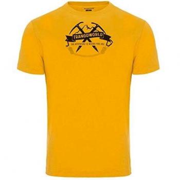 Trangoworld Baldo Camiseta, Hombre, Amarillo Oliva, 2XL