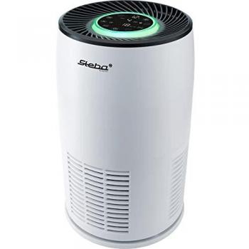 Purificador de aire Steba LR 12, 80 m³, HEPA H13, Blanco, 30 W