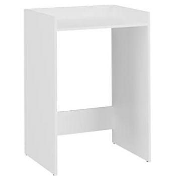 Mueble de baño colocado Mandeville 112, Aglomerado laminado, Blanco, 64 x 98 x 50 cm