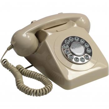GPO 746 Retro Ivory Push Button Telephone