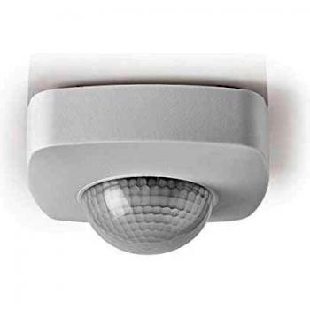 Detector de Movimiento Nedis 3 Hilos Interior y Exterior 360° IP54 Ajustable 5-300W 1200-2000 Lux