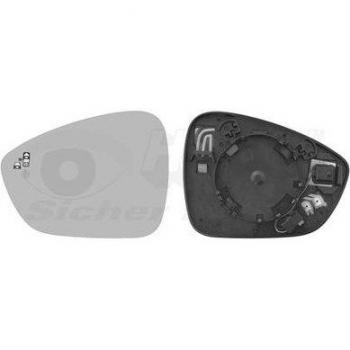 Cristal de espejo retrovisor exterior VAN WEZEL 0979837