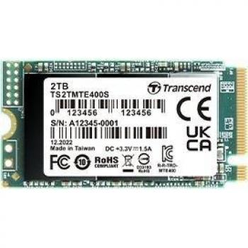 Transcend 400S SSD M.2 2 TB PCIe 3.0 NVMe 3D NAND