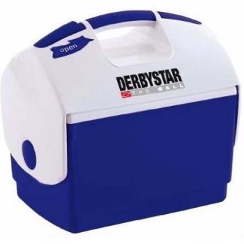 Derbystar 4513 Nevera portátil , 10 Litros, 35.5 x 23.8 x 34 cm, Azul/Blanco