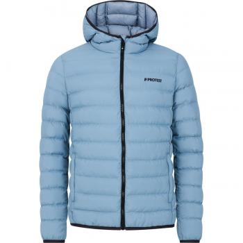 Chaqueta de Plumas Protest Basso Hombre Azul Acero XL