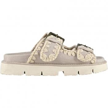Gray Female Mou Slippers - Size 4 UK / Size 7 US