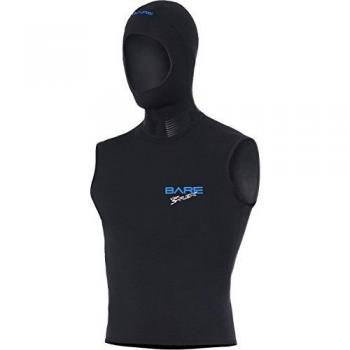 Bare BA-003170BLK Chaleco térmico, Unisex Adulto, Negro, S