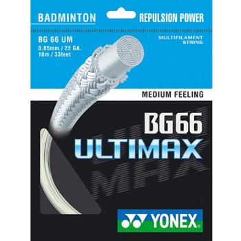 YONEX BG66 UM Cordaje de Bádminton 10m, Naranja