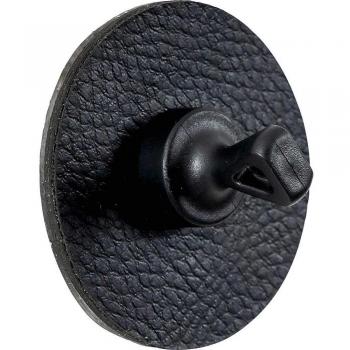 Silwy FLEX Magnetic Pins with Metal Nano Gel Pads - Black, 4 Pack - Reusable and Residue-Free