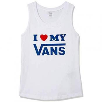 Vans Camiseta Love Blanco Mujer M Blanco