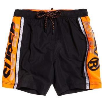 Superdry Trophy Water Polo Swim Short Bañador, Nero
