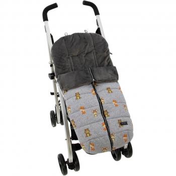 Saco universal para silla de paseo Rosy Fuentes - Saco ligero, diseño moderno, material resistente al agua, fácil de colocar y quitar, compatible con la mayoría de sillas de paseo