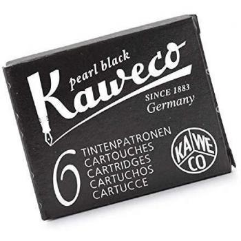 Cartuchos de tinta Kaweco negro - Caja con 6