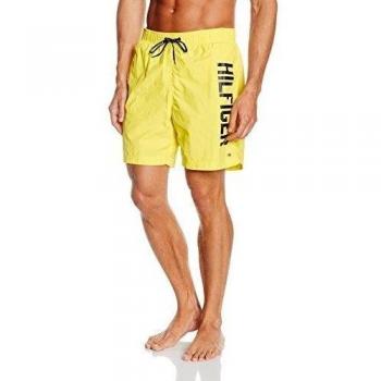 Tommy Hilfiger LOGO SHORT-Bañador Hombre    Gelb