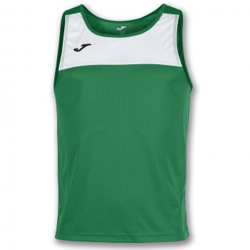 Joma Race Camisetas Caballero, Hombre, Verde-Blanco, S