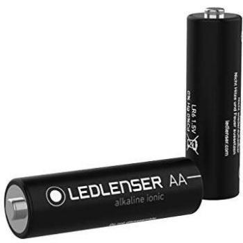 Pilas Iónicas AA Led Lenser para linternas MH3, MH5 y MH7 - 4 unidades, alcalinas