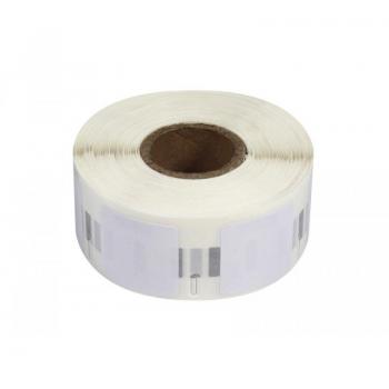 Etiquetas Térmicas Blancas Genéricas Compatibles con DYMO S0929120, 25mm x 25mm, Rollo de 750 Etiquetas