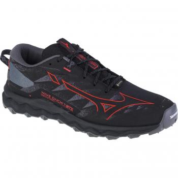 Mizuno Wave Daichi 7 GTX Zapatillas de Trail Running para Hombre color Negro con tecnología Gore-Tex