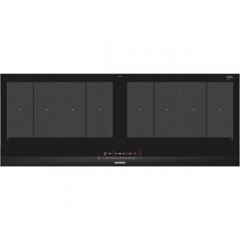 Siemens iQ700 Placa de Inducción, Negro, 90 cm