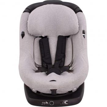 Funda Para Silla de Coche Bebé Confort Axissfix - Algodón Antialérgico y Termo Regulador Jyoko Stone Grey
