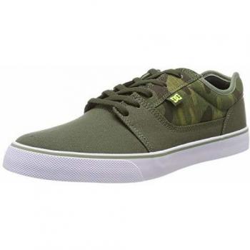 DC Shoes (DCSHI) Tonik TX Se-Low-Top Shoes for Men, Zapatillas de Skateboard para Hombre, Olive Camo, 40 EU