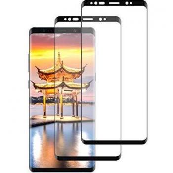 Zsmzzd Protector de Pantalla para Samsung Galaxy Note 8,2 Piezas Cristal Templado,3D Cobertura Completa,9H Dureza,HD Transparente, Anti-Burbujas,Anti-aArañazos, Alta Sensibilidad Vidrio Templado