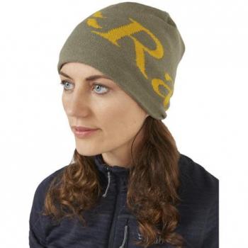 Rab Logo Beanie - Light Khaki/Sahara - One Size