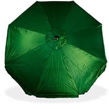 Parasol de Aluminio Verde 300cm con 8 Varillas - CREVICOSTA MARCA DE CALIDAD