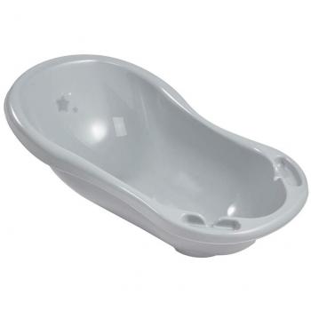 BaÃ±era ErgonÃ³mica con TapÃ³n Stars, de 0 a 12 meses, 84 cm, Maria, Gris