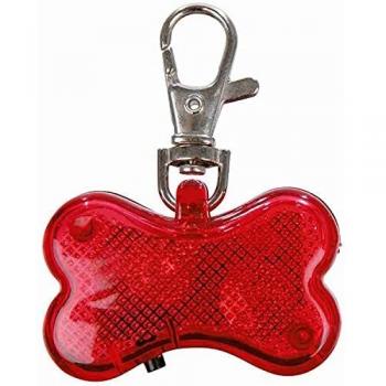 TRIXIE Flasher para Perros, 4.5 x 3 cm, Rojo, Perro