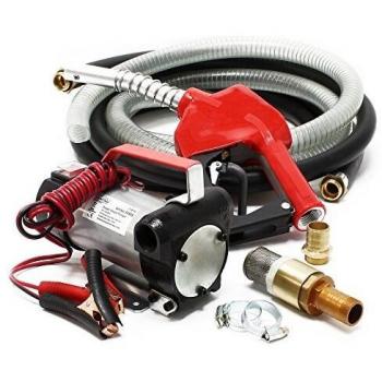 Bomba Autocebante 12V/150W para Gasóleo y Biodiésel con Pistola Automática - 40 l/min