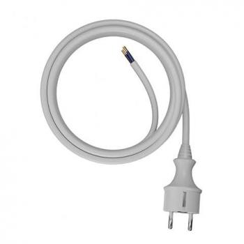 Cable AWTOOLS con enchufe 5m 3x1.0 blanco H05VV-F