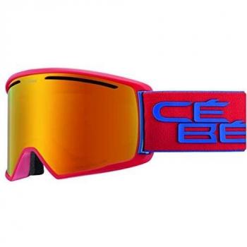 Cébé Core L Máscaras, Unisex Adulto, Rojo/Navy Mate