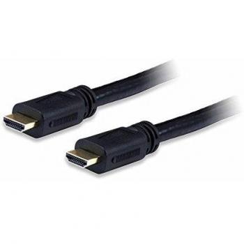 Equip 119356 Cable HDMI de Alta Velocidad con Ethernet, 4K, Macho a Macho, 7.5 Metros, Color Negro