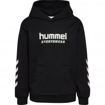 Hummel Logo Black Hoodie for Kids (4 Years)