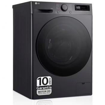 LG F4DR6009AGM Lavasecadora de Carga Frontal 9 kg Lavado/6 kg Secado, 1400 RPM, Color Inox Grafito