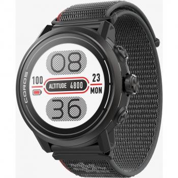 COROS Apex 2 GPS Outdoor Watch, Black, WAPX2-BLK