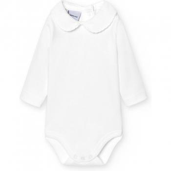 BABIDÚ - Pack de 2 bodys de bebé cuello polo piqué