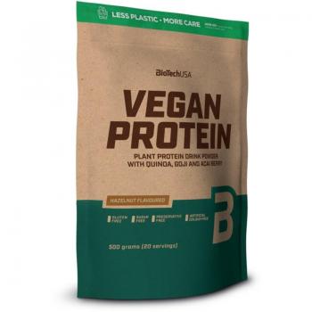 Proteína Vegana BioTechUSA - 500 g Sabor Avellana Unisexo