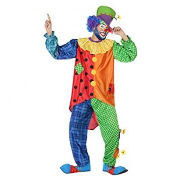 Disfraz de Payaso Arcoíris para Adultos XXL Multicolor