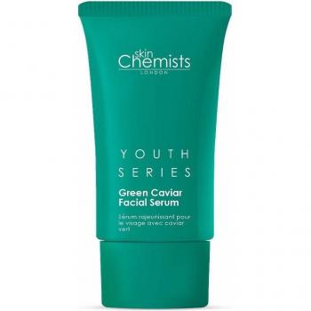 skinChemists Green Caviar Facial Serum 30ml - Intensive Hydration, Skin Renewal and Nourishment, with Hyaluronic Acid, Unleash Youthful Radiance