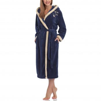 L&L Bata con Capucha Ropa de Casa Mujer LL0030
