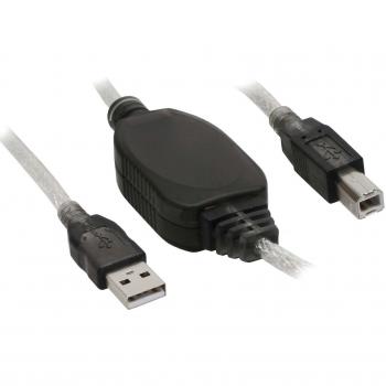 Cable USB 2.0 Kindermann de 10m (USB A a USB B)