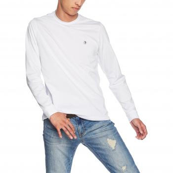 Camiseta de Manga Larga Diesel Justy Denim para Hombre Talla L