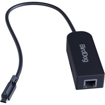 BirdDog MAKI Live PoE Adapter - Power over Ethernet USB-C Converter