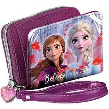 KARACTERMANIA Frozen Believe-Billetero Pequeño, Multicolor