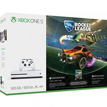 MICROSOFT - XBOX ONE S 500 GB + ROCKET LEAGUE