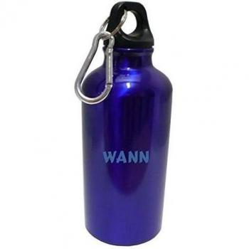 Personalizada Botella cantimplora con mosquetón con Wann